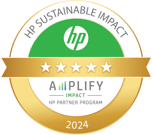 Badge for Computacenter obtient la prestigieuse note de 5 étoiles du programme HP Amplify Impact dans les huit pays où ile est établi